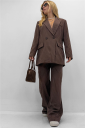 completo gessato blazer